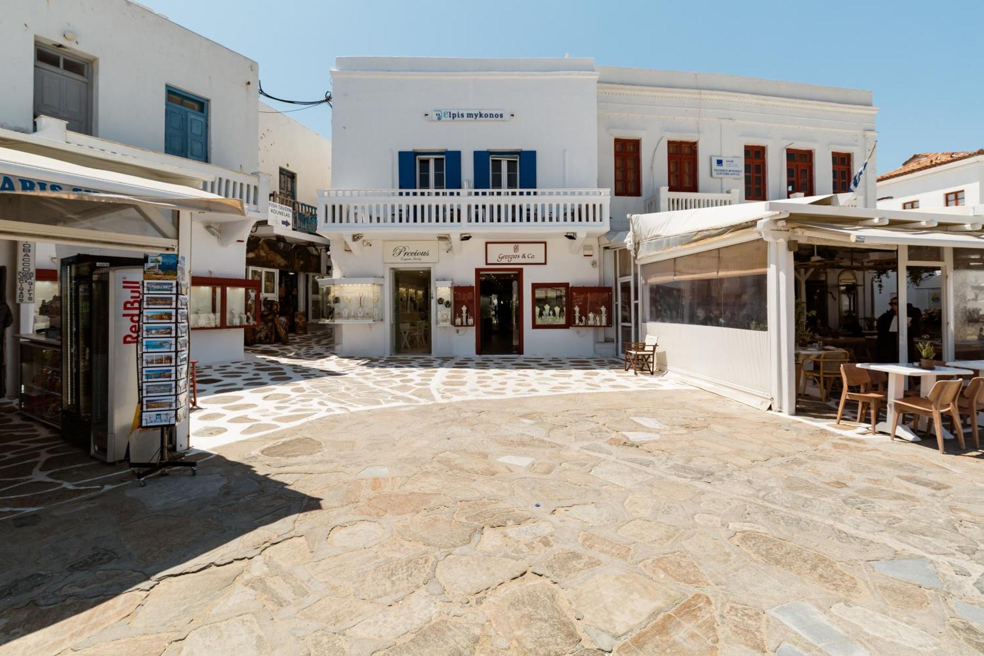 Elpis Mykonos Apartments - Mykonos Town Delos Port 외부 사진