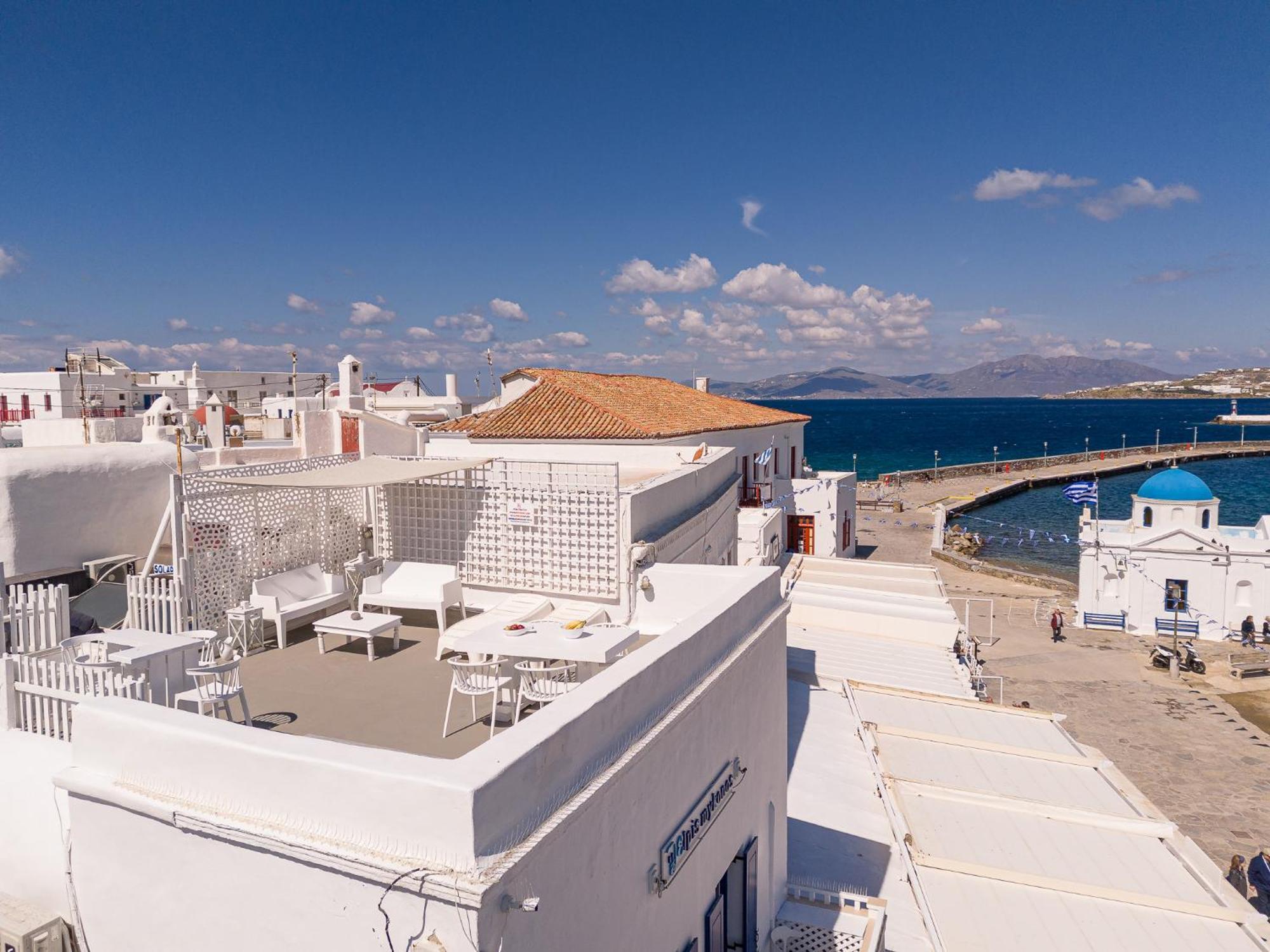 Elpis Mykonos Apartments - Mykonos Town Delos Port 외부 사진