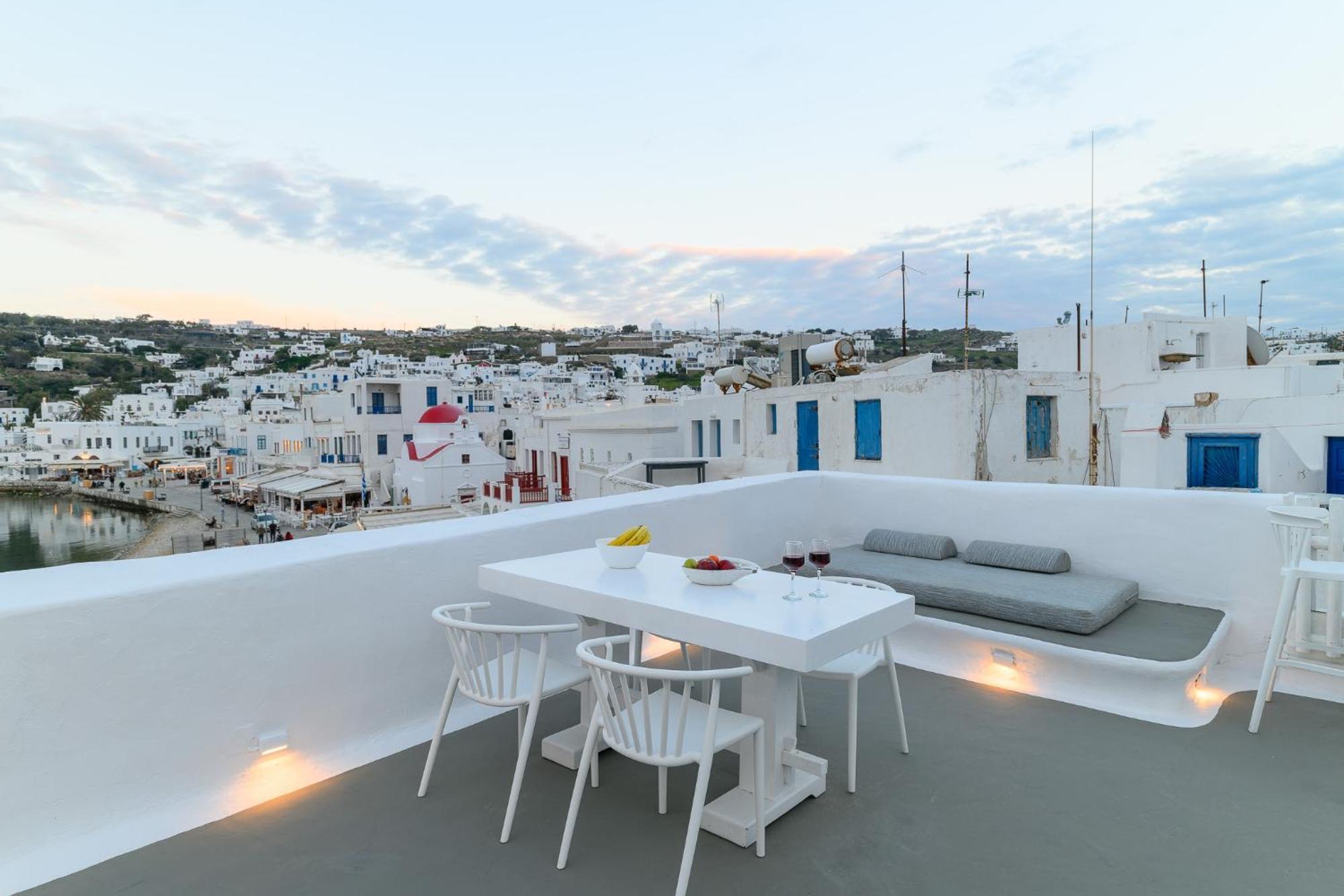 Elpis Mykonos Apartments - Mykonos Town Delos Port 외부 사진