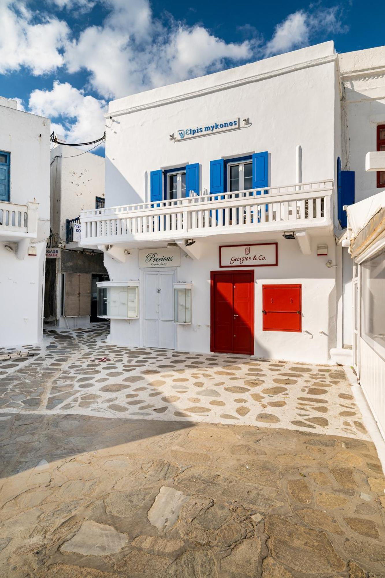 Elpis Mykonos Apartments - Mykonos Town Delos Port 외부 사진
